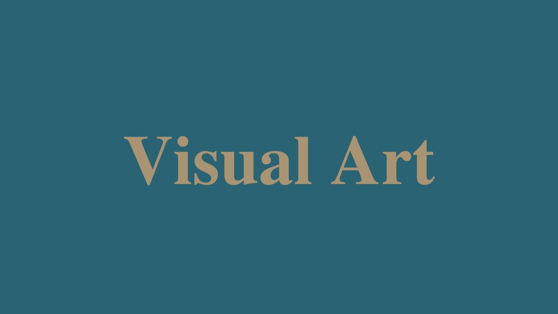 Visual art slide