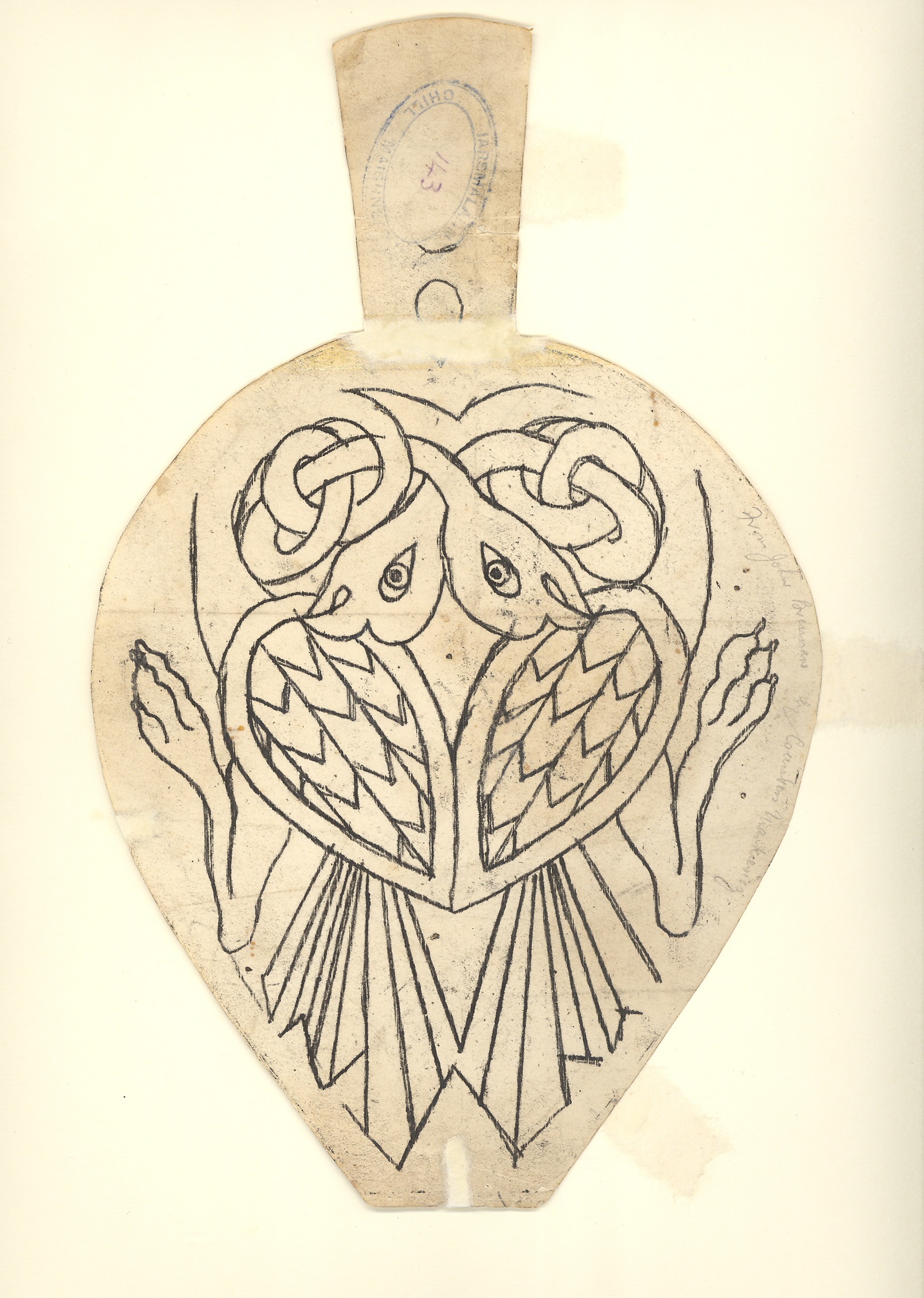 Celtic Design for a Bellows