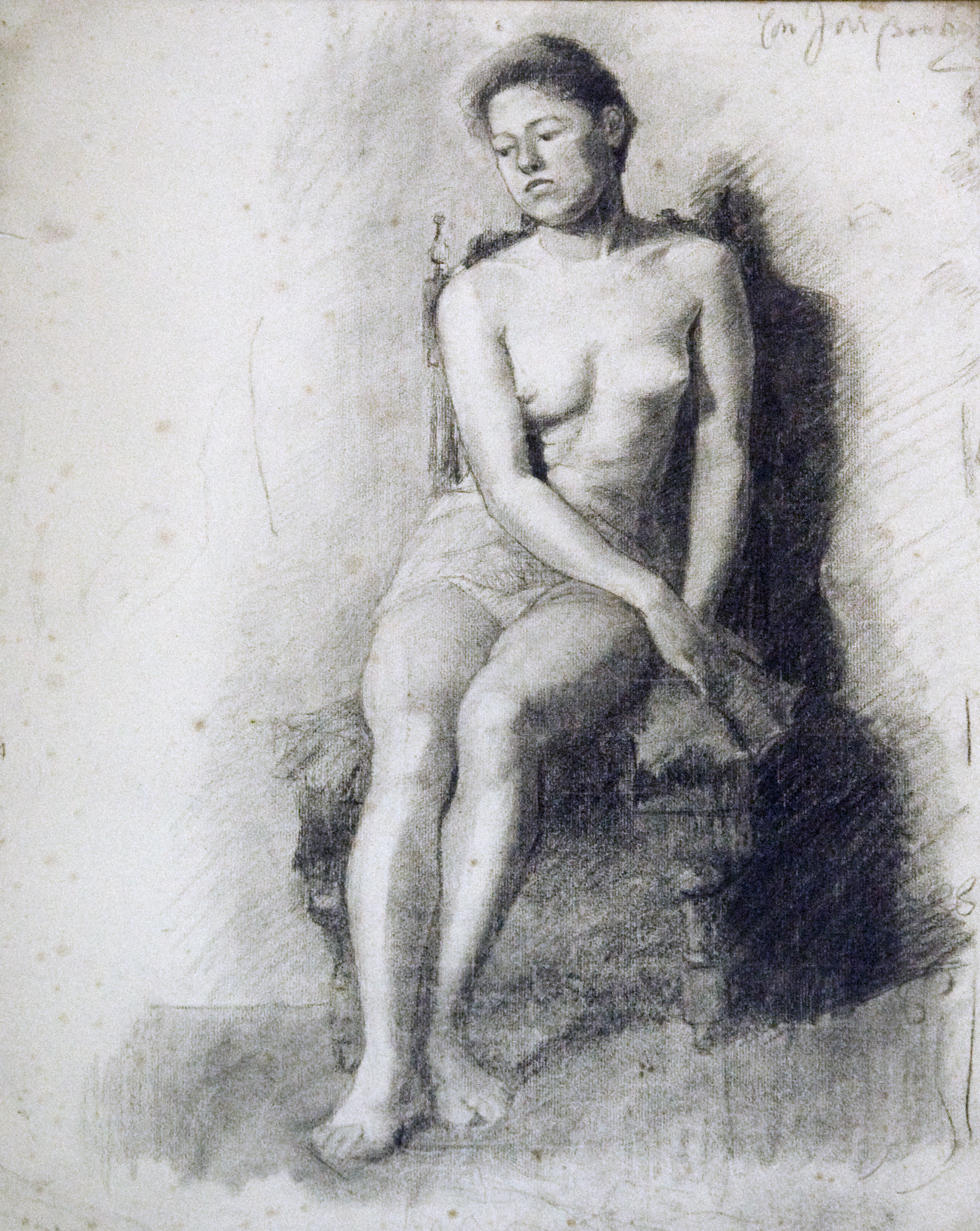 A Life Sketch by Constance Gore Booth. Produced at the Académie Julian.