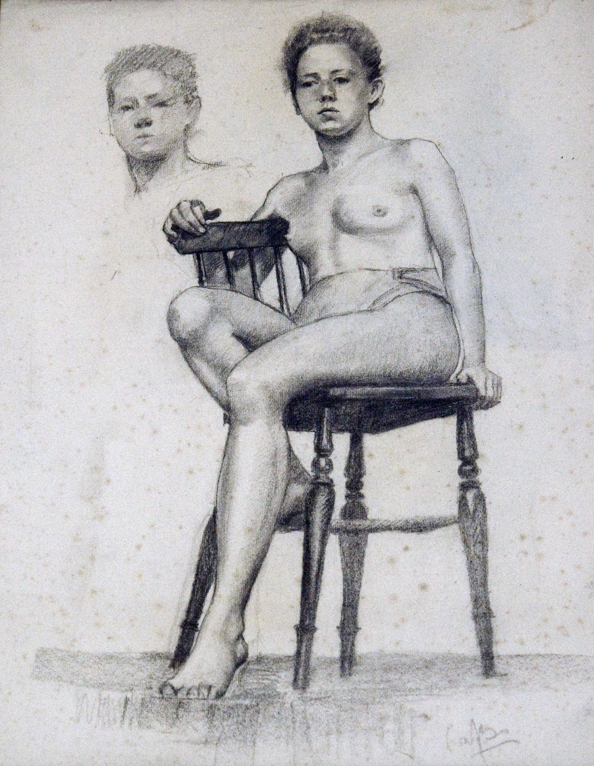 A Life Sketch by Constance Gore Booth. Produced at the Académie Julian
