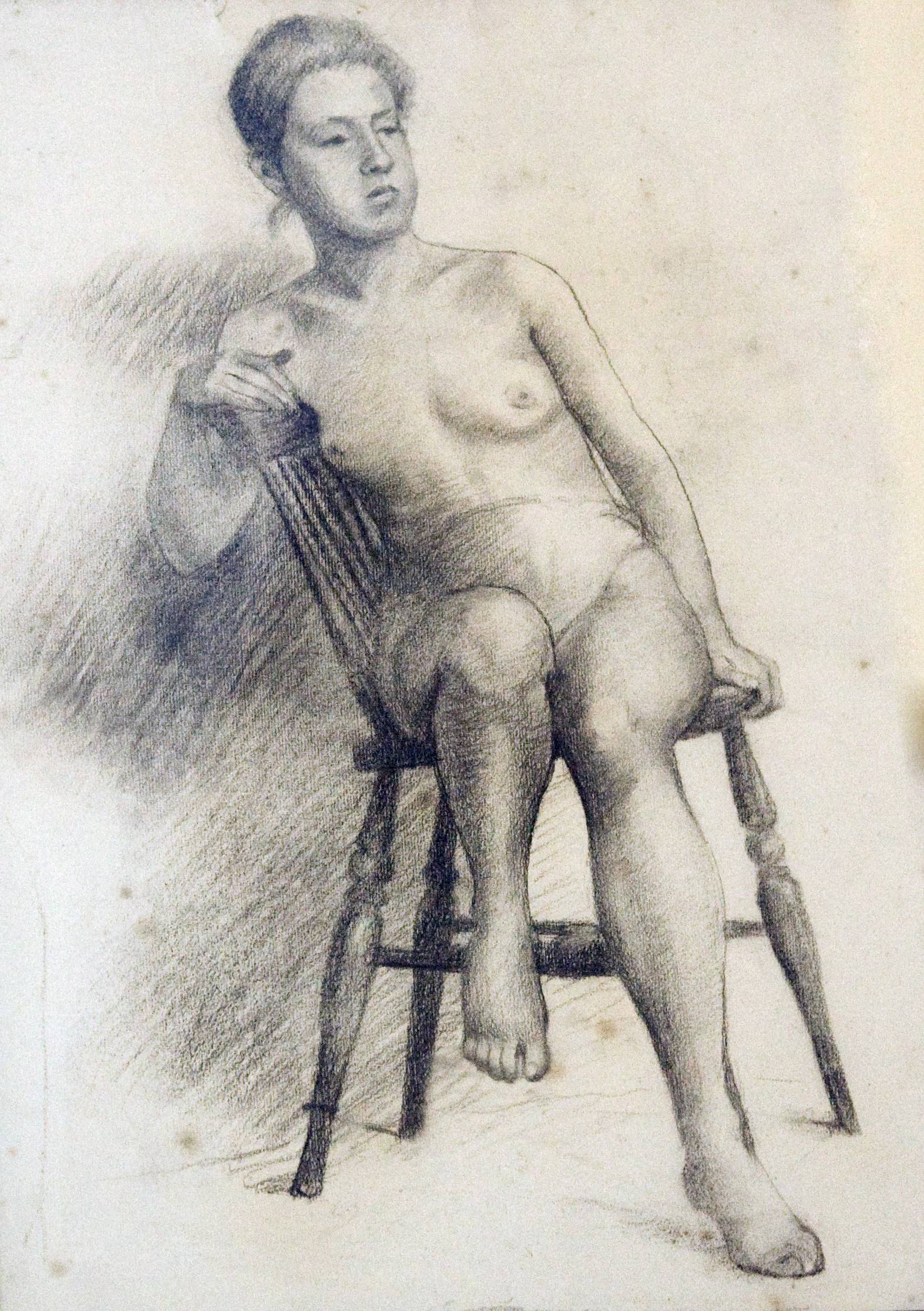 A Life Sketch by Constance Gore Booth. Produced at the Académie Julian