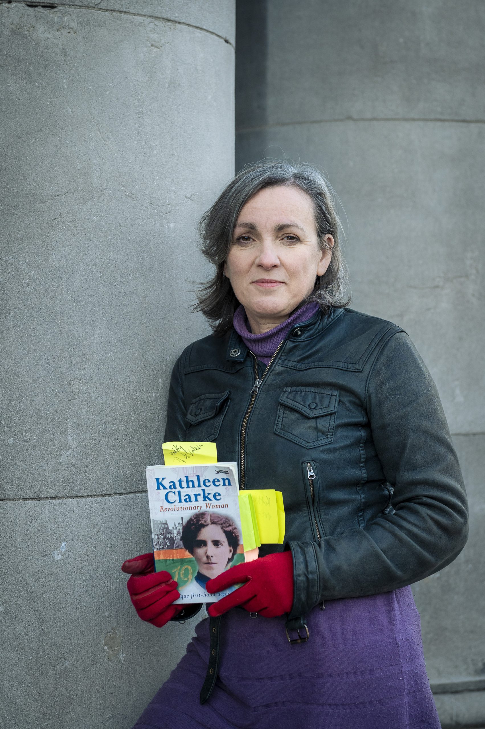 Karan Casey outside the National Concert Hall