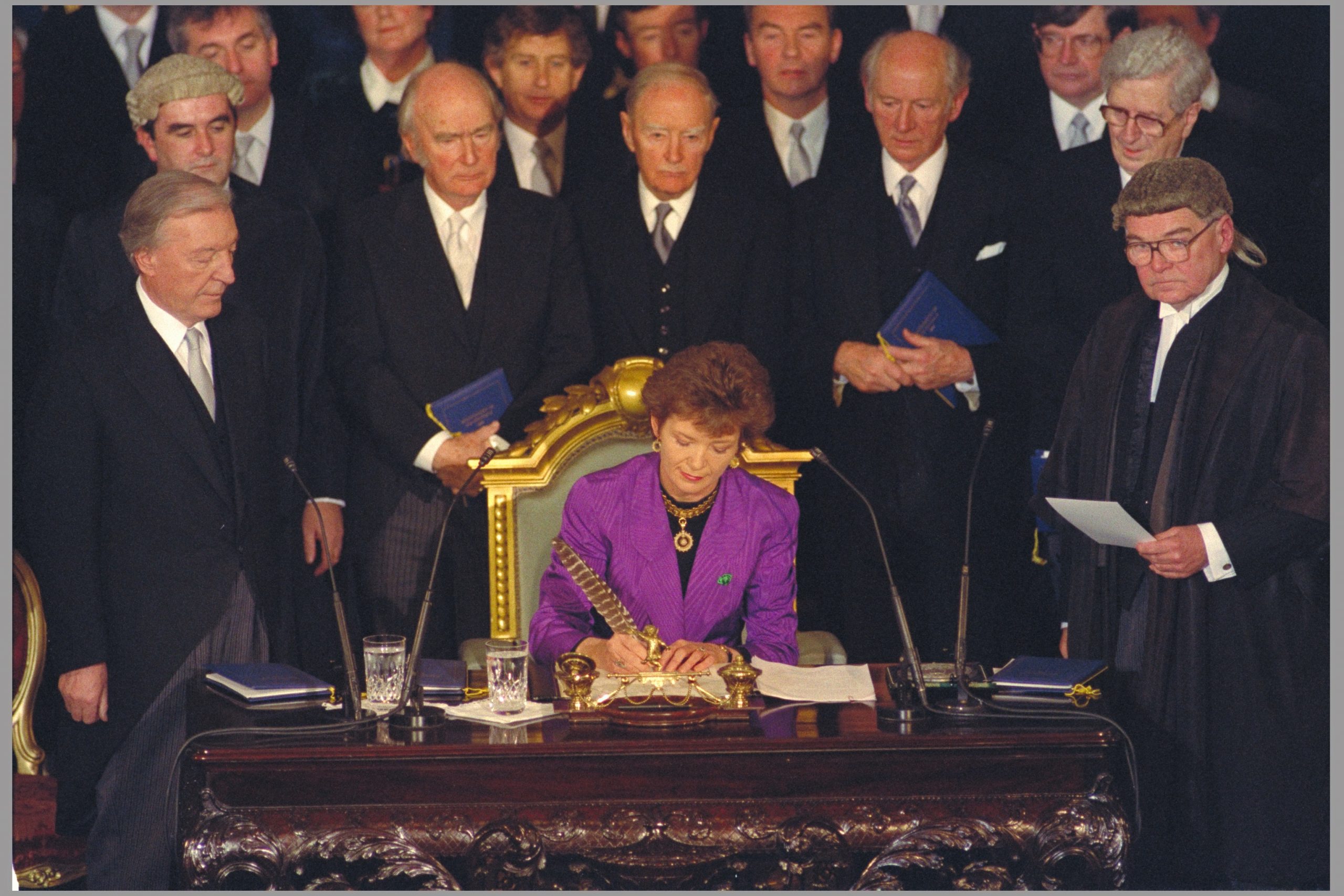 Mary Robinson’s Inauguration